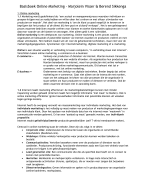 Samenvatting Basisboek Online Marketing _ Marjolein Visser & Berend Sikkenga 2e druk
