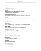 Client en analyse samenvatting