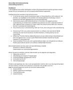 Samenvatting per typologie (van Starreveld) voor het vak AIS (Accounting Information Systems), alle hoofdstukken van het boek De kern van de administratieve organisatie