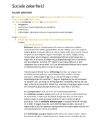 Sociale zekerheid (1VRK - module 2)