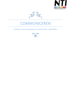 Eindopdracht communiceren