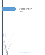 Databanken deel 1