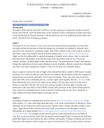  IBCOM YEAR II - International and Global Communication (CM2001)