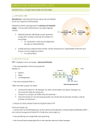 Celbiologie hfdst 5 tot 9
