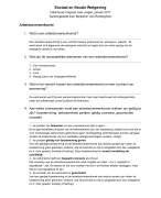 Voorbeeldvragen voor Sociale en Fiscale Wetgeving (3de graad)