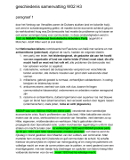 Geschiedenis samenvatting memo vwo 3 Tweede Wereldoorlog 