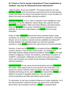 Schrijftoets feature article vwo 4 