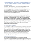 Nyenrode Master Accountancy BIV IB - Voorbereiding college 2 – Samenvatting: Materiality Assessment Is an Art, Not a Science: Selecting ESG Topics for Sustainability Reports