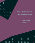 Samenvatting H1 LWEO Financiering en Verslaggeving