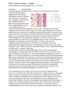 Samenvatting boek Endodontologie, hoofdstuk 3, 5, 7, 8 en 20