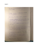 Summary basic statistics lesson 1 up to and including lesson 6