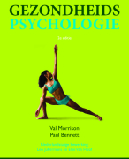 Samenvatting Gezondheidspsychologie