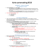 Korte samenvatting Bedrijfsbeslissingen en financiële verantwoording (Bedrijfseconomie 1B)