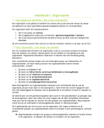 Samenvatting Management en Organisatie