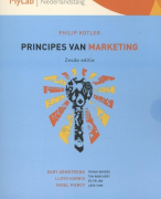 Principes van Marketing 6e editie, Kotler