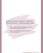 Krachtig leren creëren: Krachtige Leeromgeving deel 1&2