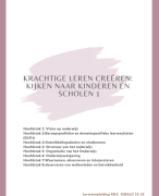 Kijken naar kinderen en scholen