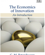 The Economics of Innovation book summary