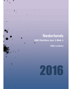 Samenvatting Nederlands HBO Rechten Inholland Jaar 1 Blok 1