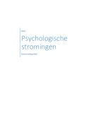 Palet van de psychologie samenvatting