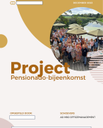 Associate Degree HBO Officemanagement - Moduleopdracht Projectmanagement (Behaald met een 7,5!)