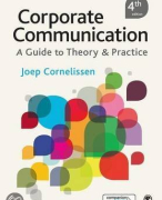 Samenvatting Corporate Communication (Cornelissen)