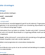 Samenvatting Maatschappijleer Thema \'Parlementaire Democratie\'