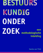 Samenvatting Bestuurskundig onderzoek