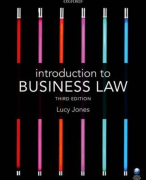 Book: Lucy Jones - Introduction to business law, summary Q1