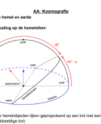 Aardrijkskunde: Kosmografie