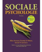 Volledige samenvatting Saxion voor Sociale Psychologie - Leerjaar 1/Kwartiel 2