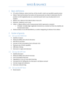 Mass & Balance ATPL