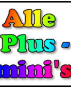 Alle antwoordbladen van de Plusmini's