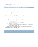 chapter hoofdstuk 18 a course in english language teaching summary samenvatting