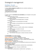 Strategisch management
