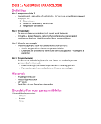 Algemene farmacologie
