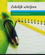 Samenvatting Zakelijk schrijven