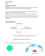 Samenvatting Inleding Marketing CE jaar 1
