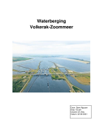 Verslag Ruimte voor de Rivier: Waterberging Volkerak-Zoommeer