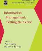 Samenvatting boek: Information Management Setting The Scene Volume 1