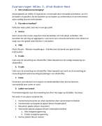 Examenvragen milieu 3 