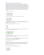 Antwoorden met bijbehorende vragen voor Research This is It! Answers ans questions