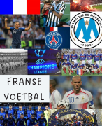 Moodboard van het verslag Franse voetbal