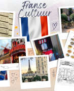 Moodboard over Franse cultuur