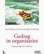 Samenvatting - Organisatiepsychologie