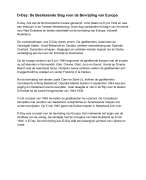 Samenvatting: D-Day, De Beslissende Slag voor de Bevrijding van Europa