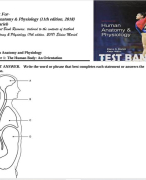 Test Bank Human Anatomy & Physiology (11th edition,2024) Elaine Marieb All Chapters 1-29