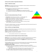 Samenvatting essentials of organizational behavior, global edition