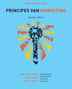 Principes van Marketing - Hoofdstukken 1, 2 en 3