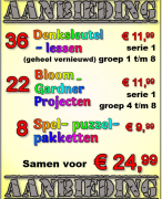 Bloom-Gardner | Denksleutels | Spel-puzzelpakketten (serie 1)